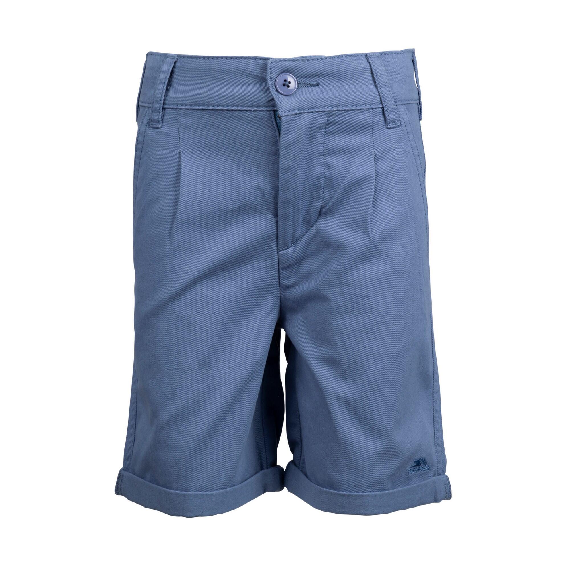 Pantaloncini HUNNIEE da bambina (blu denim)