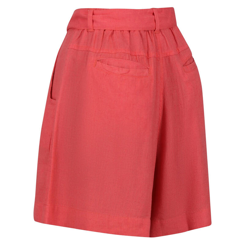 Pantaloni Scurți Drumeții În Natură Regatta Sabela Paper Bag Femei