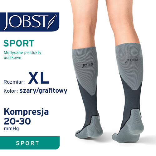 Skarpety kompresyjne do biegania dla dorosłych Jobst Sport CCL2 Podkolanówki 5/5