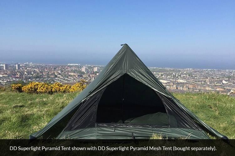 DD SuperLight Pyramid Mesh Tent 4/6