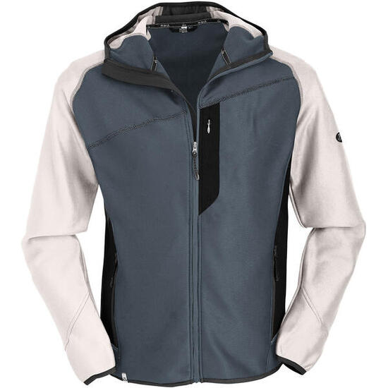 MAUL SPORT Herren Stretchfleecejacke Taufstein II mit Kapuze