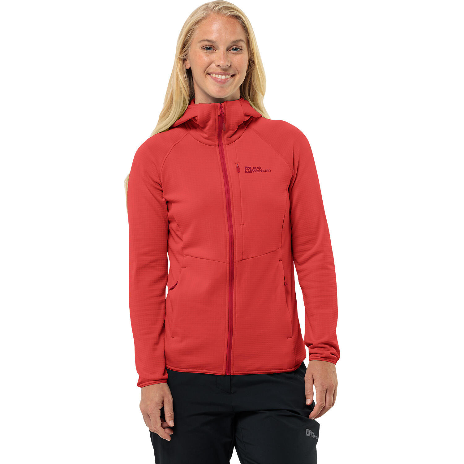 Damen Fleecejacke Kolbenberg Hooded 2/3