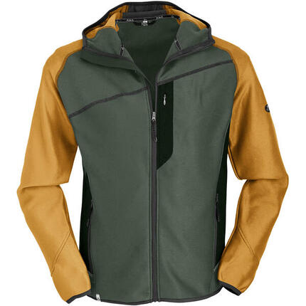 MAUL SPORT Herren Stretchfleecejacke Taufstein II mit Kapuze