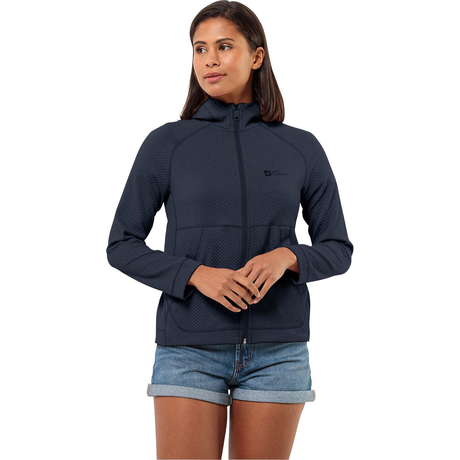 Damen Jacke Fernweh Hooded 2/3