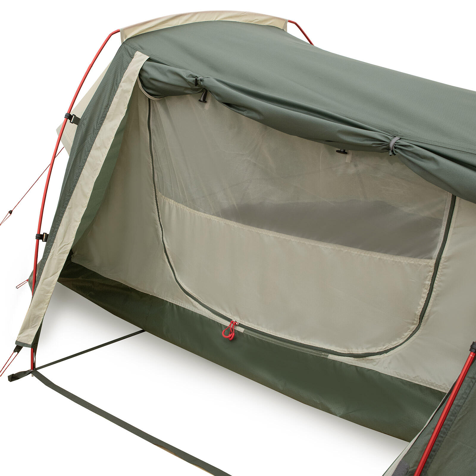 Tente tunnel de trekking - 1 place - 1,9 kg - Light Spruce S 6/7