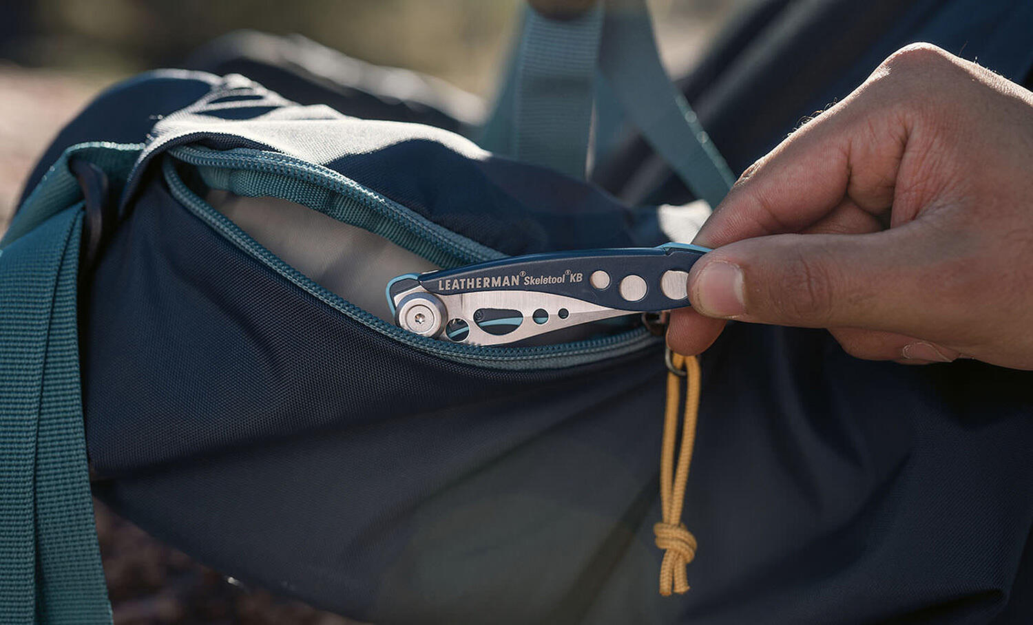 COUTEAU MULTIFONCTIONS SKELETOOL KB 2 OUTILS EN 1 - RANDONNÉE CAMPING OUTDOOR 5/5