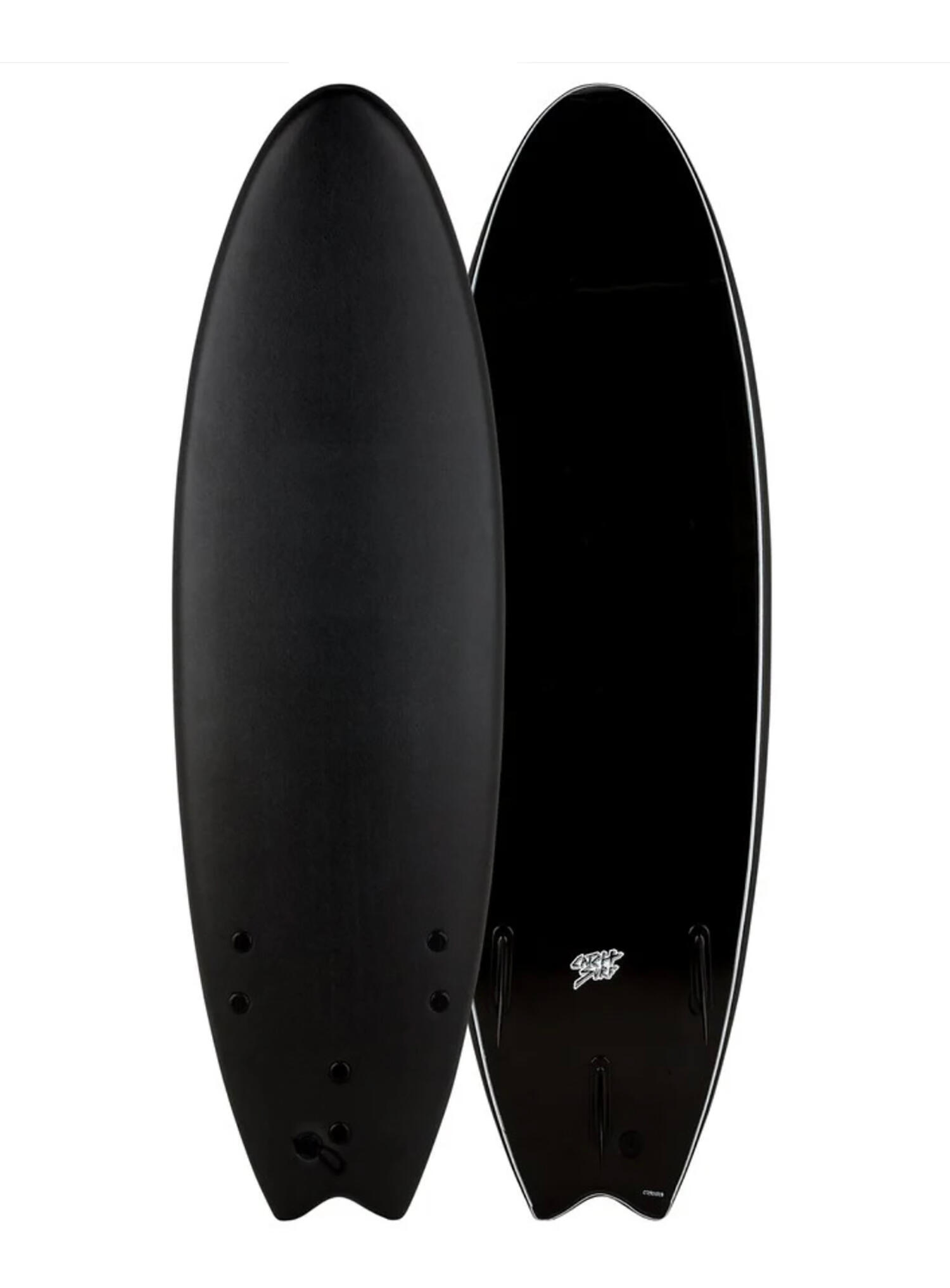 CATCH SURF Catch Surf Blank 6’0 Thruster Fish Black