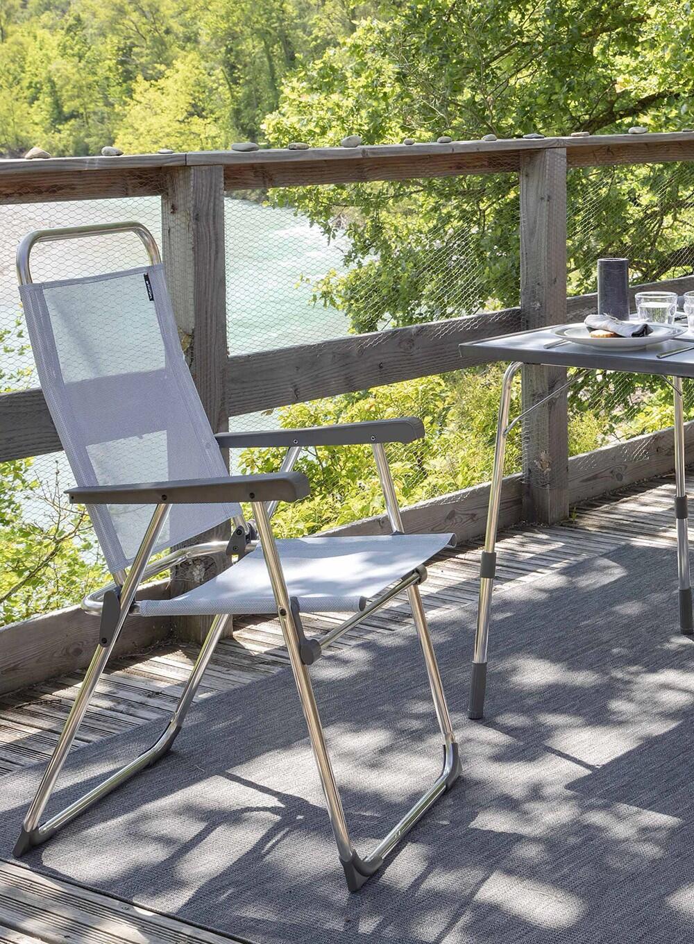 Fauteuil pliant ultra-léger - ALU VICTORIA - Bleu - Lafuma Mobilier 6/6