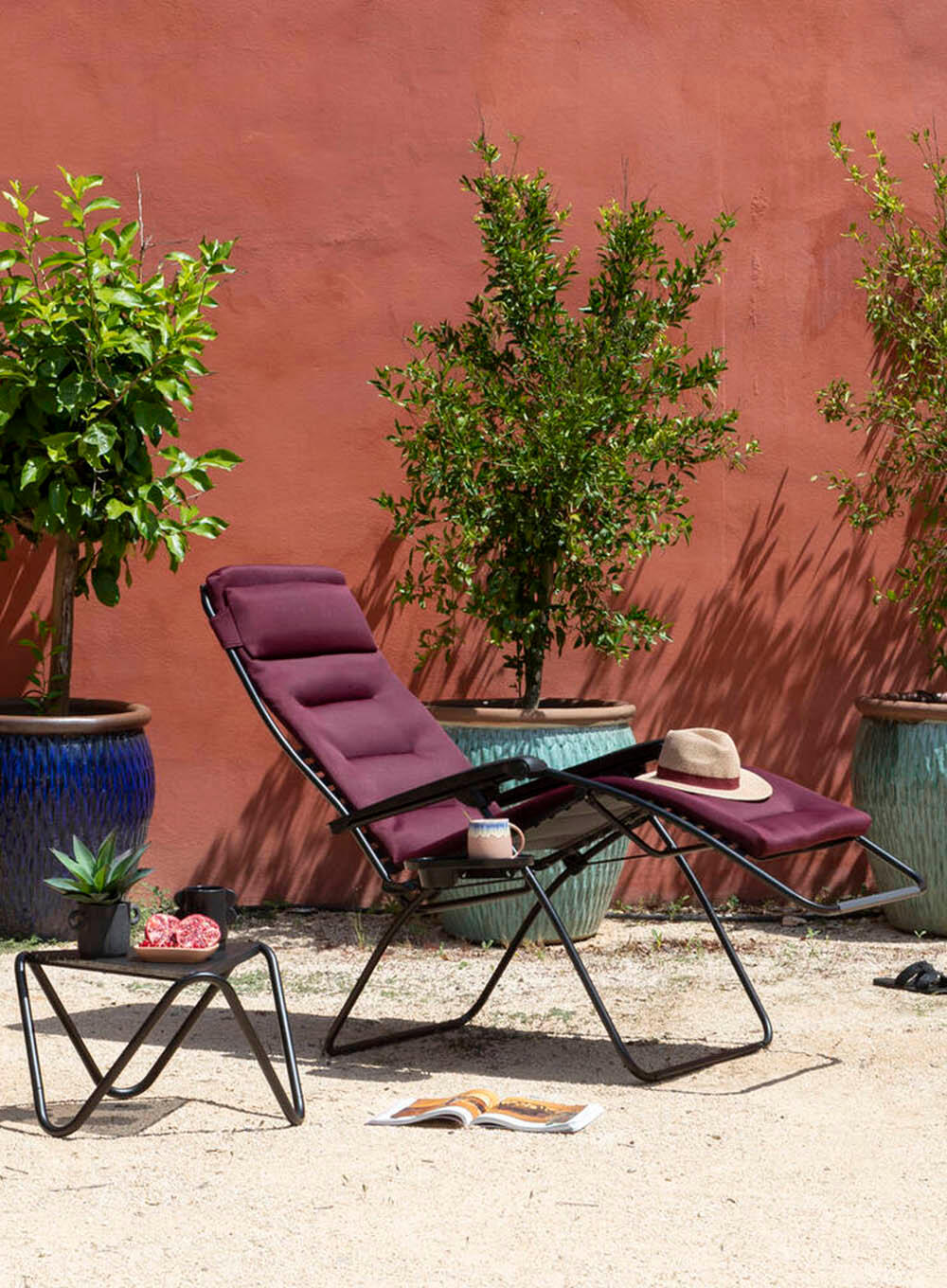 Fauteuil Relax matelassé Zéro Gravité XL - RSX CLIP XL - Rouge 7/7