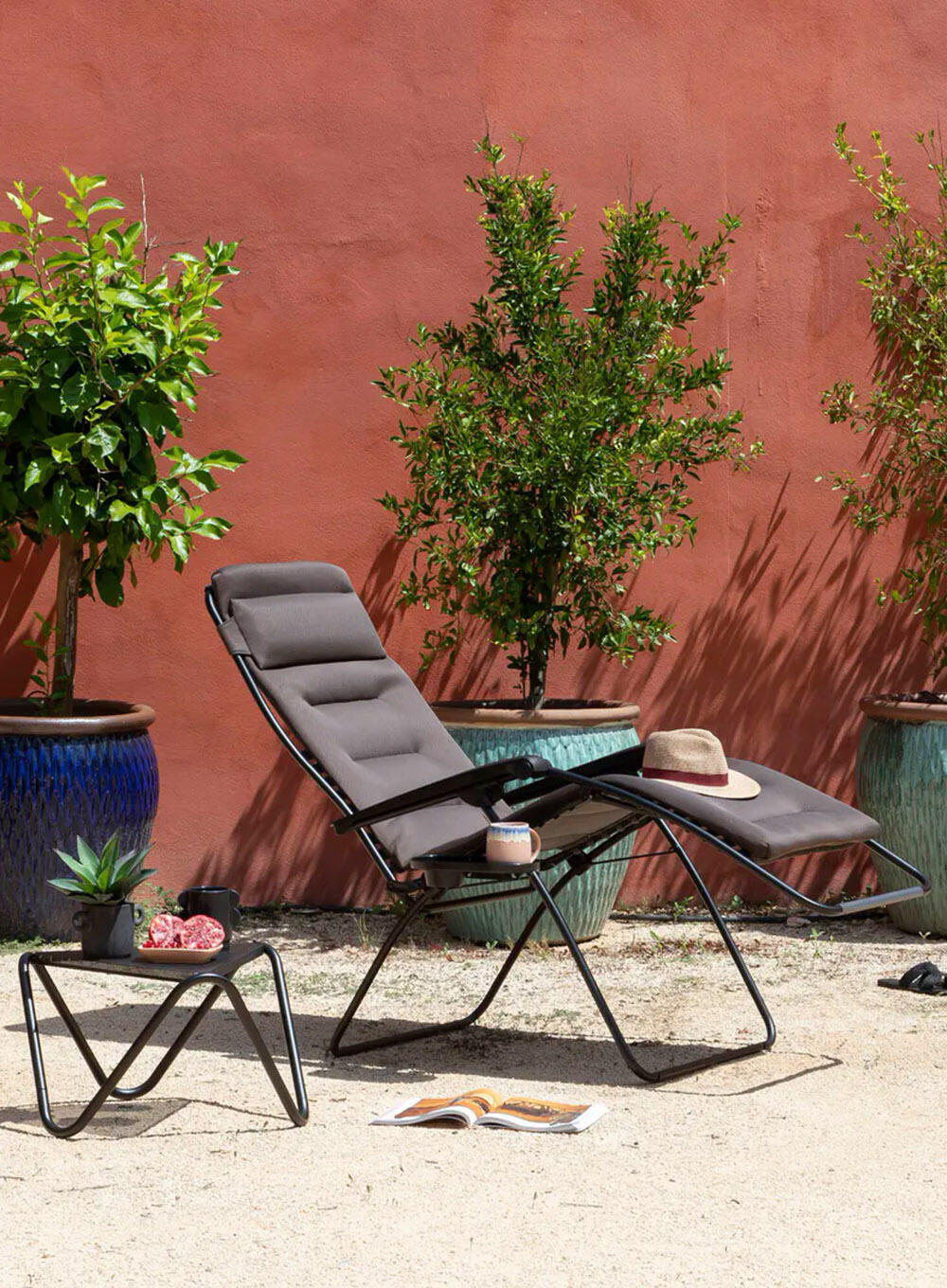 Fauteuil Relax matelassé Zéro Gravité XL - RSX CLIP XL - Marron 7/7