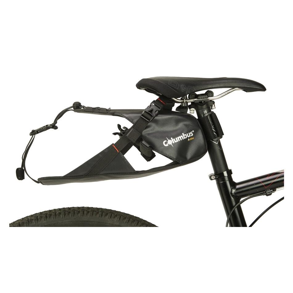 Sacoche de Selle Étanche Avec Harnais Coulumbus Noire 2/7