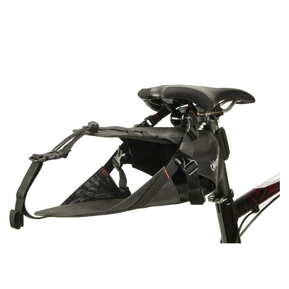 Sacoche de Selle Étanche Avec Harnais Coulumbus Noire 4/7