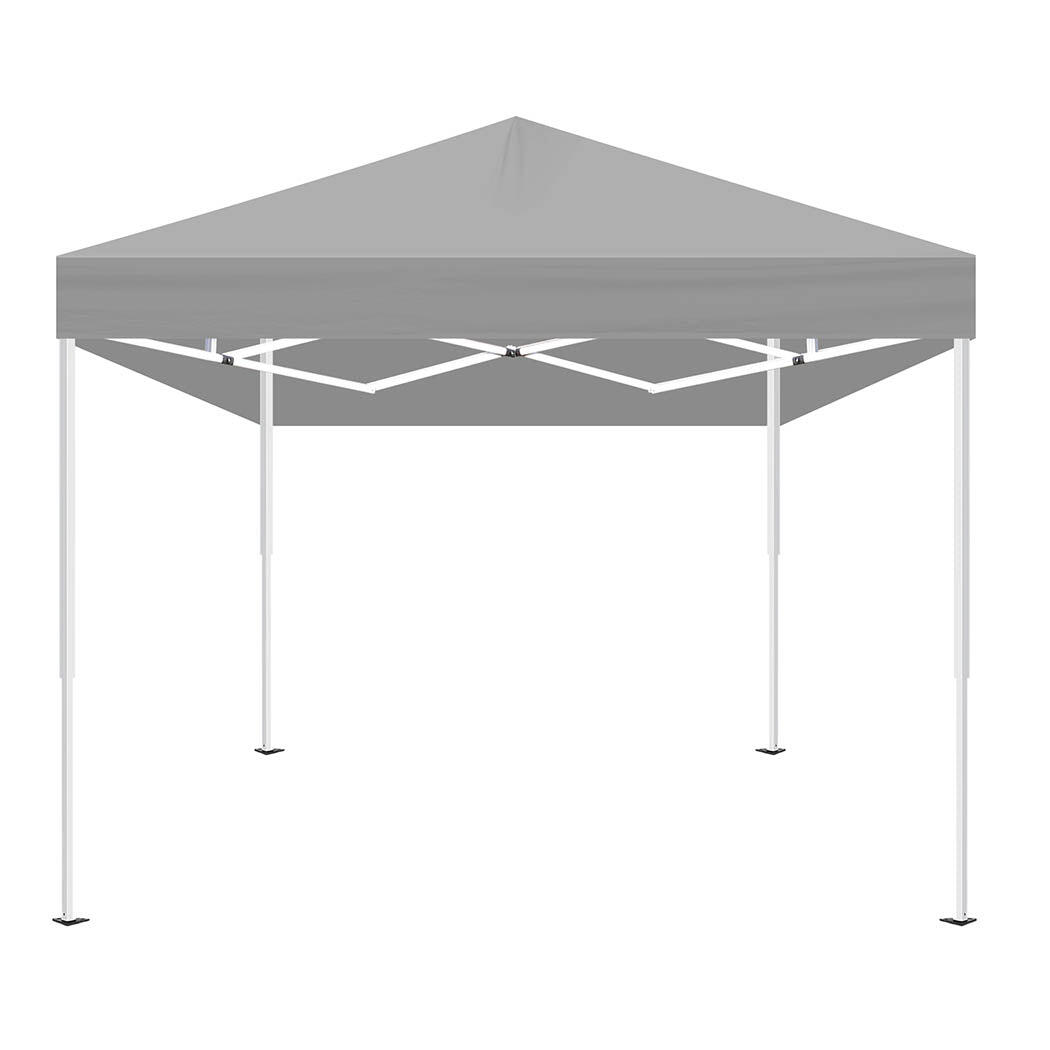 Mountview Pop Up Gazebo with Mesh Side Walls - Grey