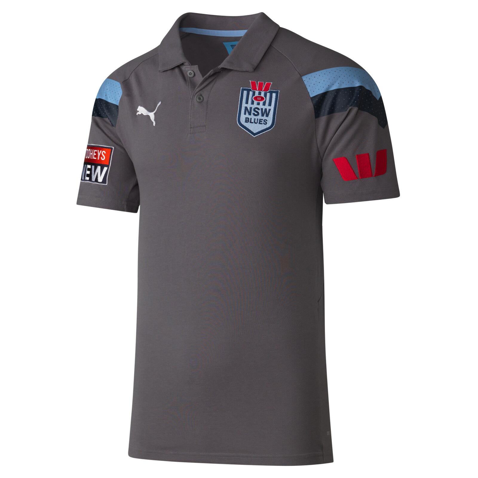NSW Blues SOO PUMA Men's Polo | CASTLEROCK