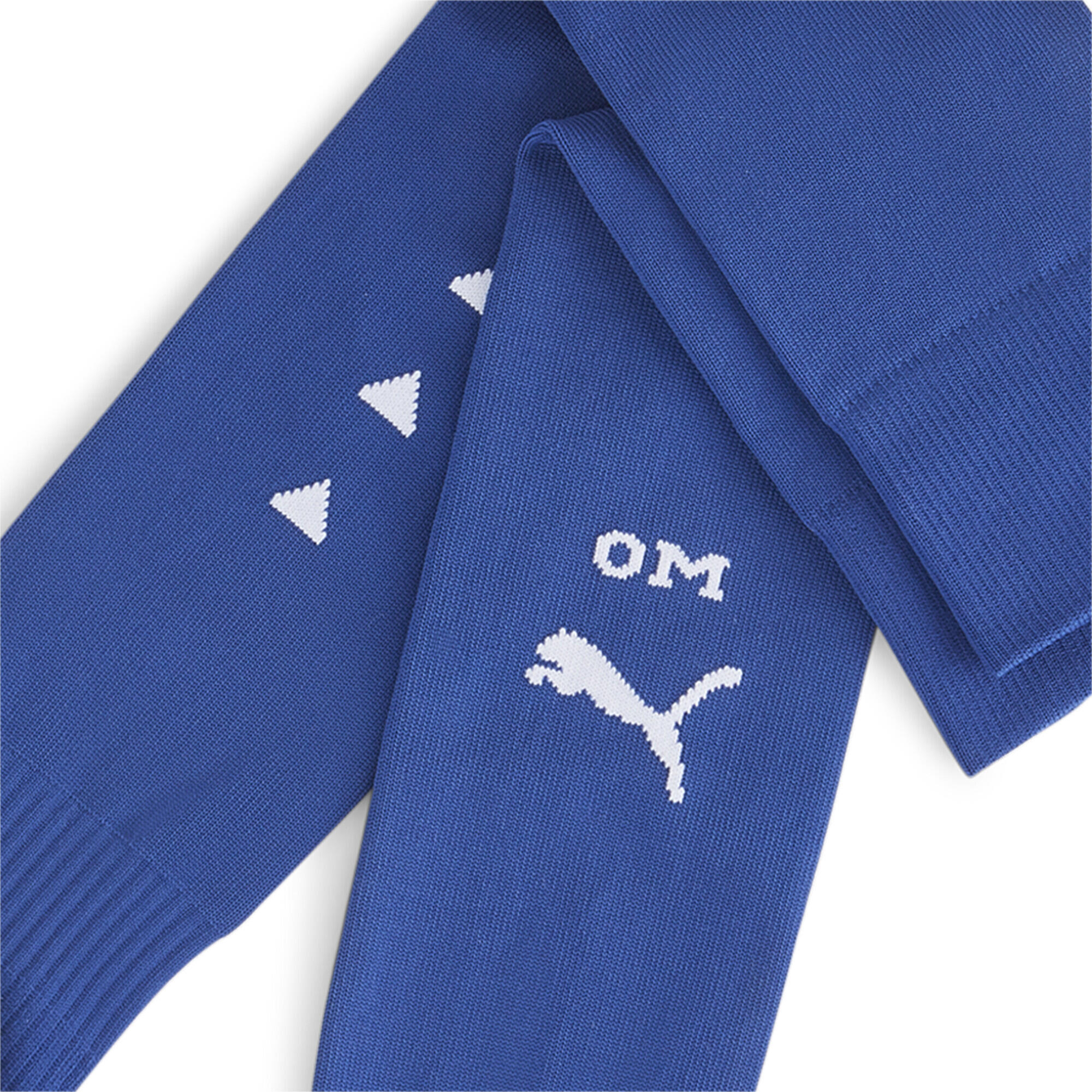 Chaussettes 23/24 Olympique de Marseille PUMA Clyde Royal White Blue 2/3