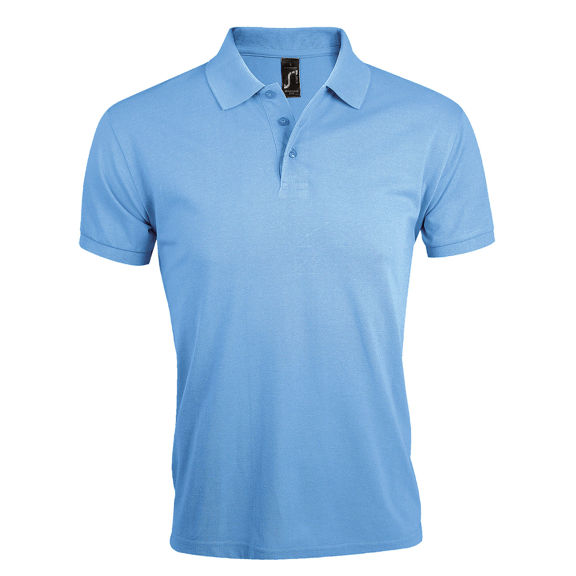 SOLs Mens Prime Pique Plain Short Sleeve Polo Shirt