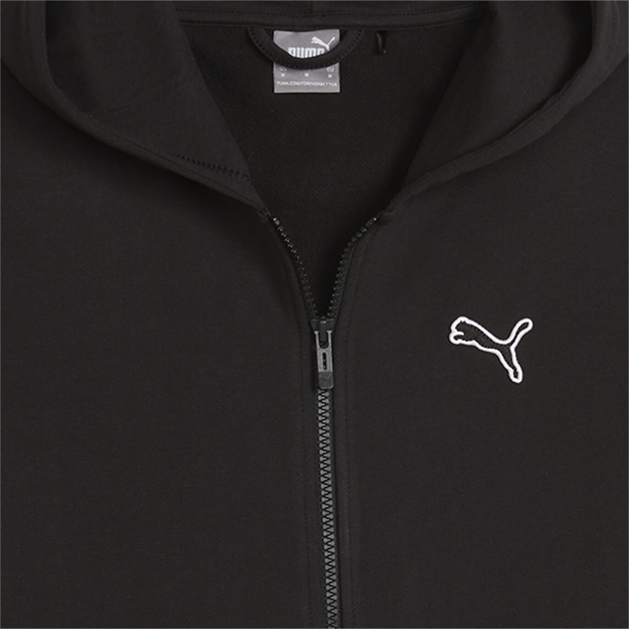 Veste zippée à capuche Better Essentials Homme PUMA Black 3/3
