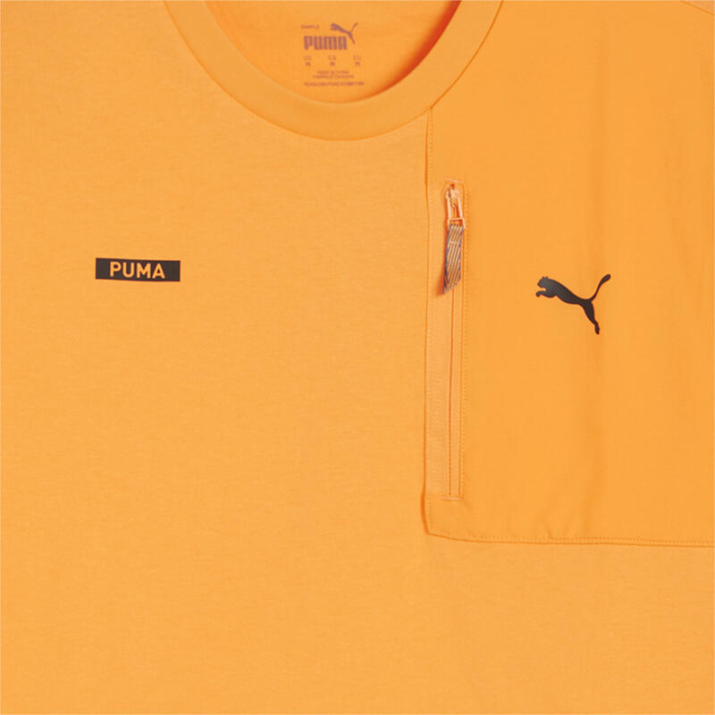 DESERT ROAD T-shirt voor heren PUMA Clementine Orange