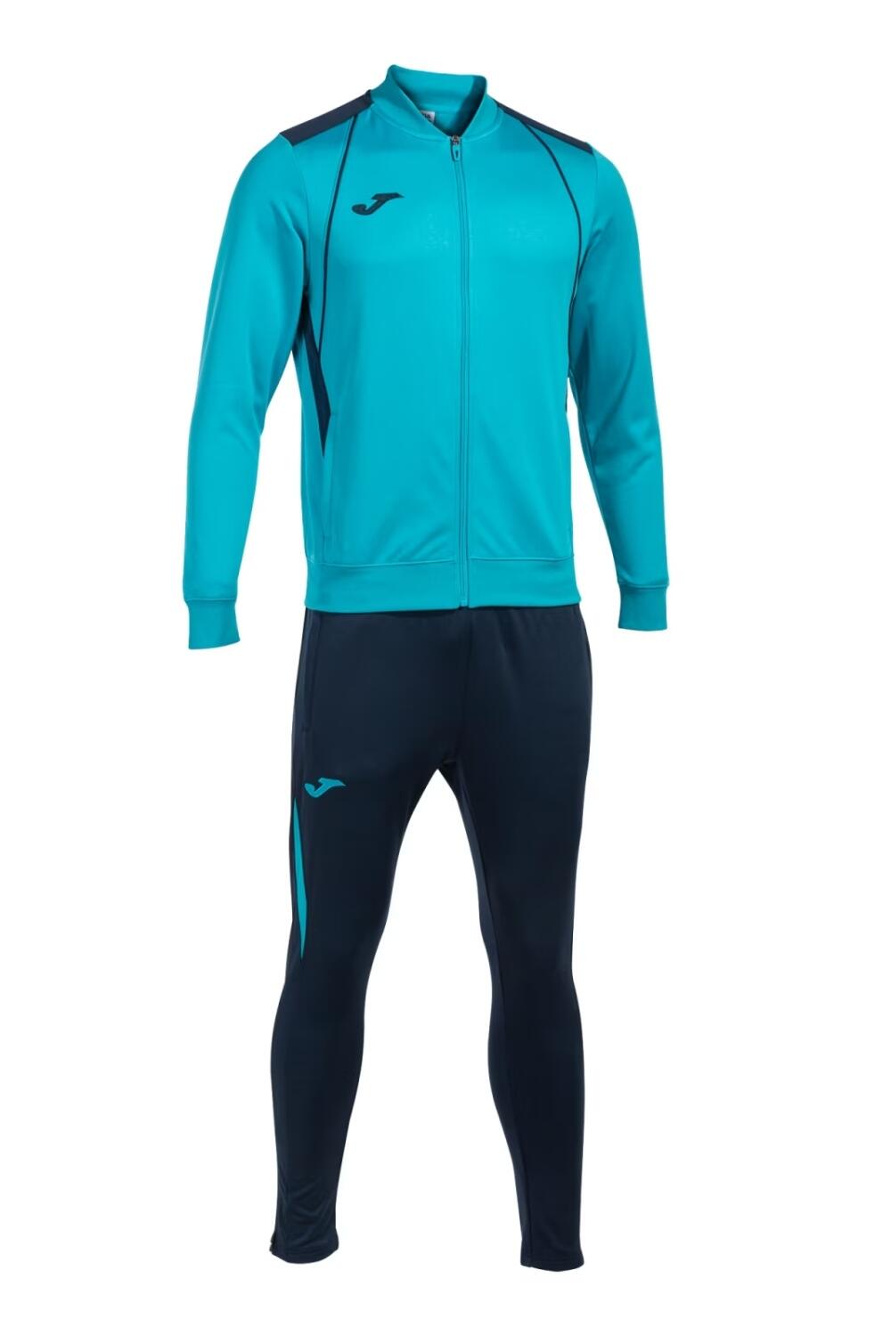 Fato De Treino Futebol Criança Joma Championship VII Azul-Turquesa Fluor 4/4