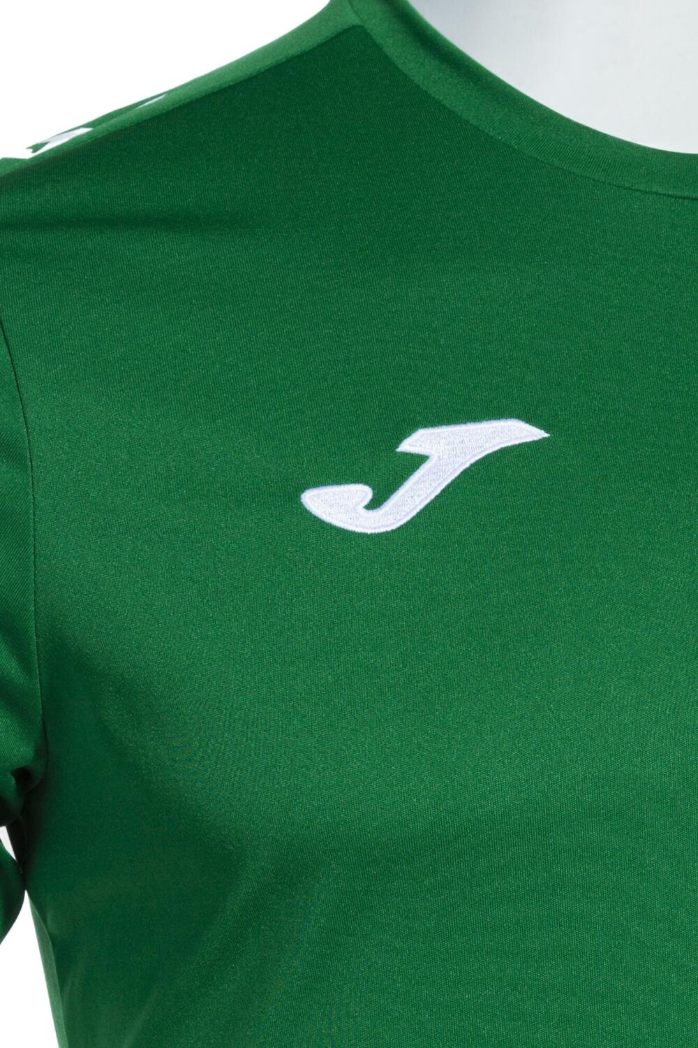 Maillot Manches Courtes Football Homme Joma Olimpiada Vert 2/4