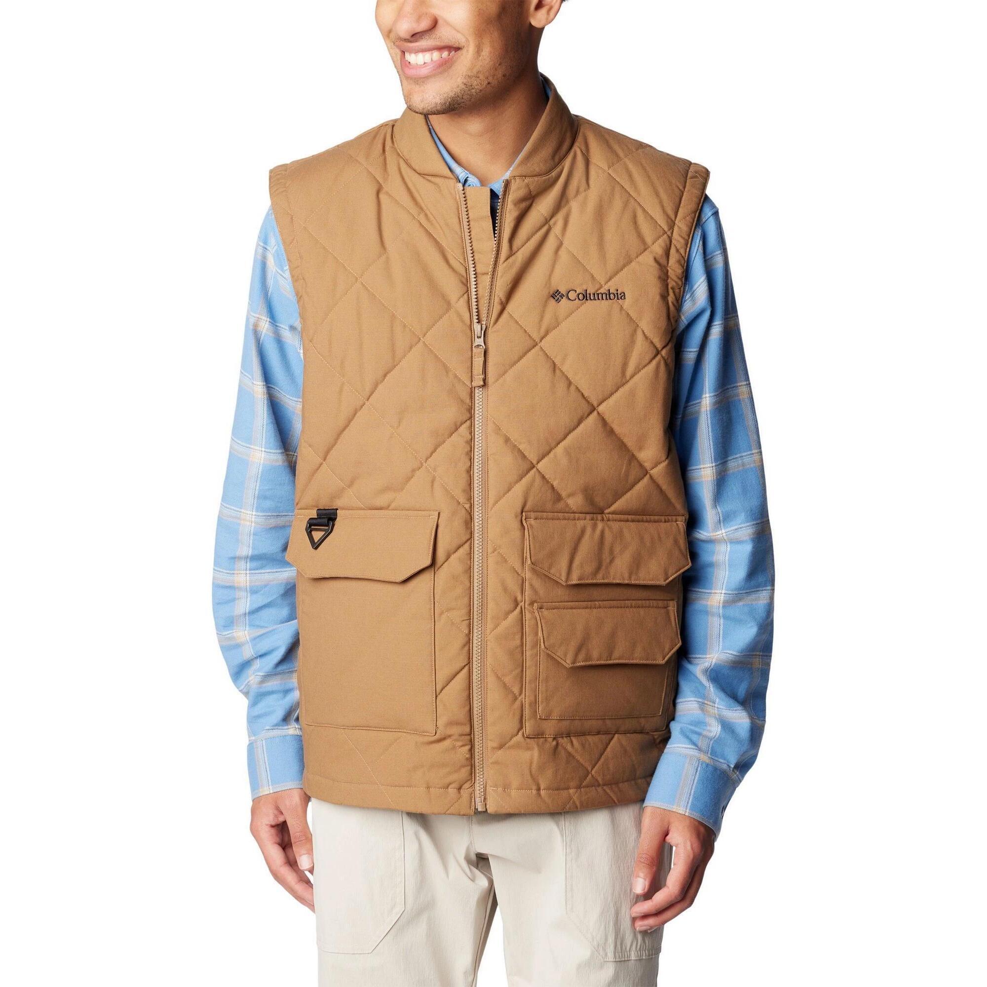 Columbia - Gilet Hommes Rad - Gilet Sans Manche - Marron - 48 Xl - Decathlon