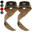 Lifting Straps - Extra Grip - Powerlifting Straps - Deadlift Straps - Camel