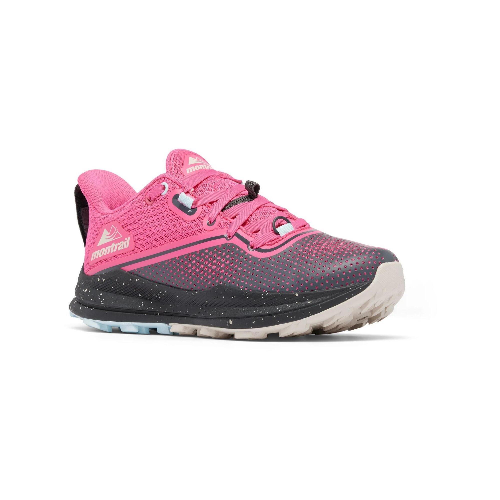 Columbia - Chaussures De Course À Pied Pour Femmes Montrail Trinity Fkt - Chaussures De Sport - Gris|rose - 38 - Decathlon