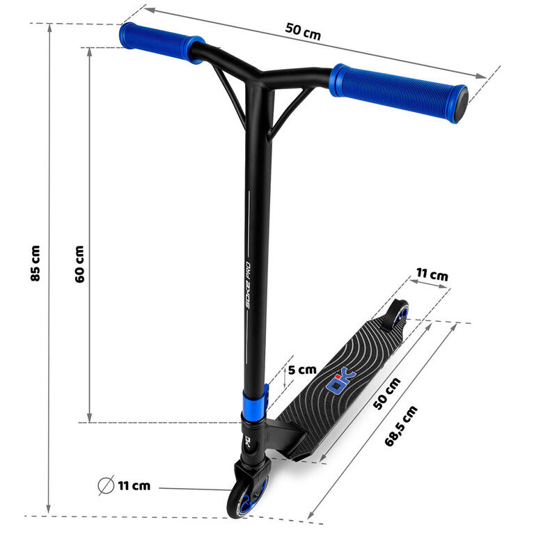 Trotinete freestyle Soke Pro