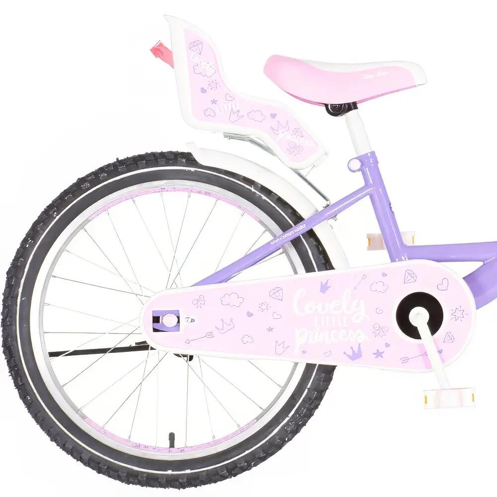 Explorer Lovely Princess 20 lila királylányos gyerek kerékpár 6/7