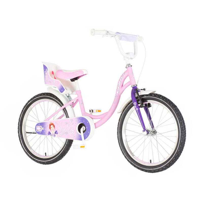 Explorer Princess 20 rózsaszín királylányos gyerek kerékpár