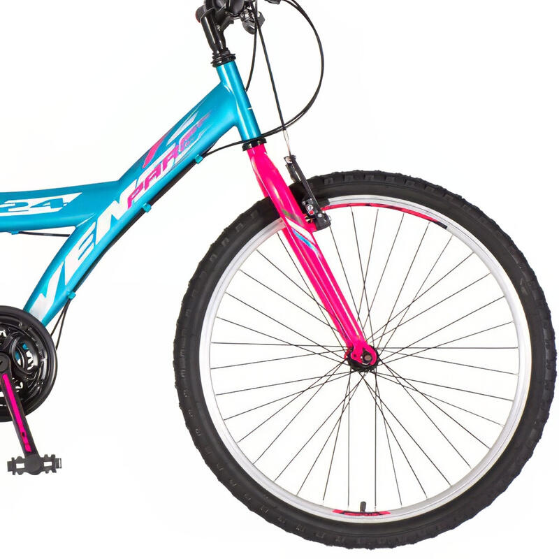 Explorer Parma 24 gyerek kerékpár türkiz-pink
