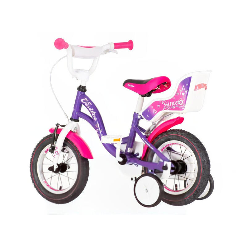 Explorer Princess 12 lila királylányos gyerek kerékpár