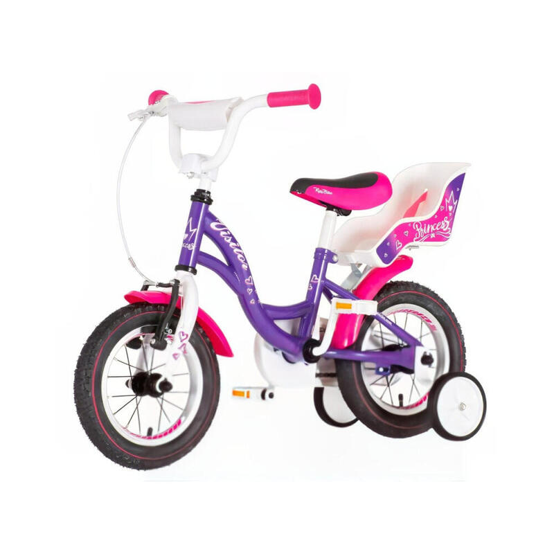 Explorer Princess 12 lila királylányos gyerek kerékpár