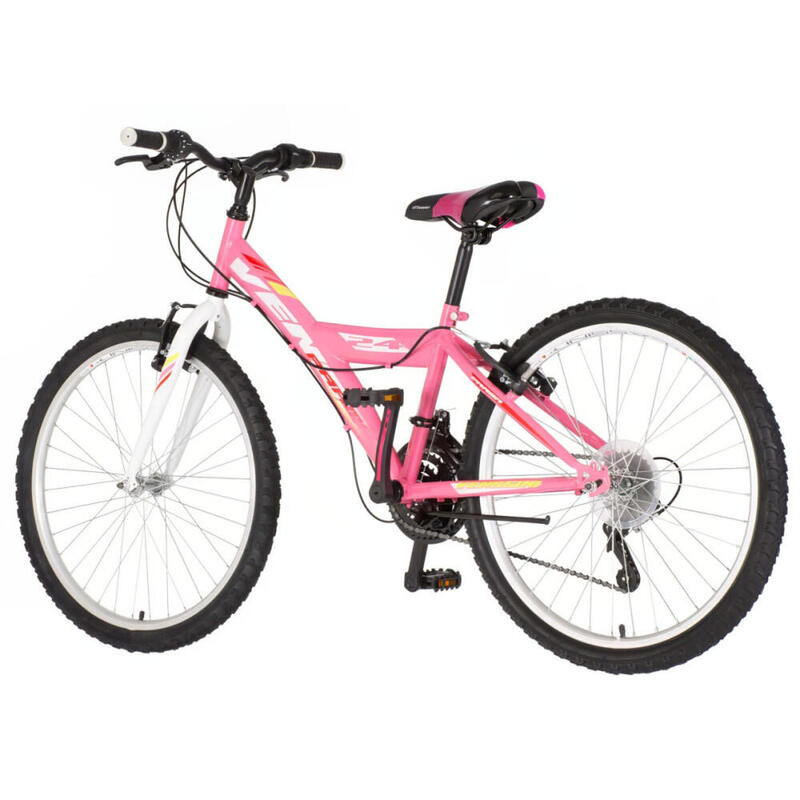 Explorer Parma 24 gyerek kerékpár rózsaszín