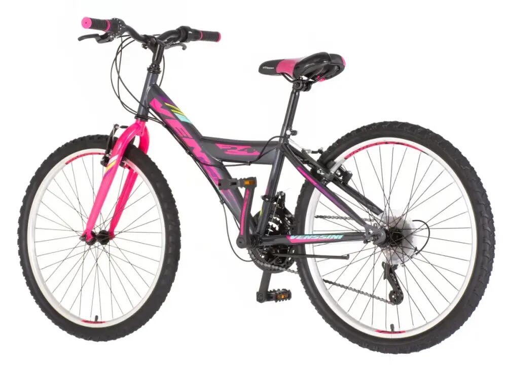 Explorer Parma 24 gyerek kerékpár grafit-pink 4/7