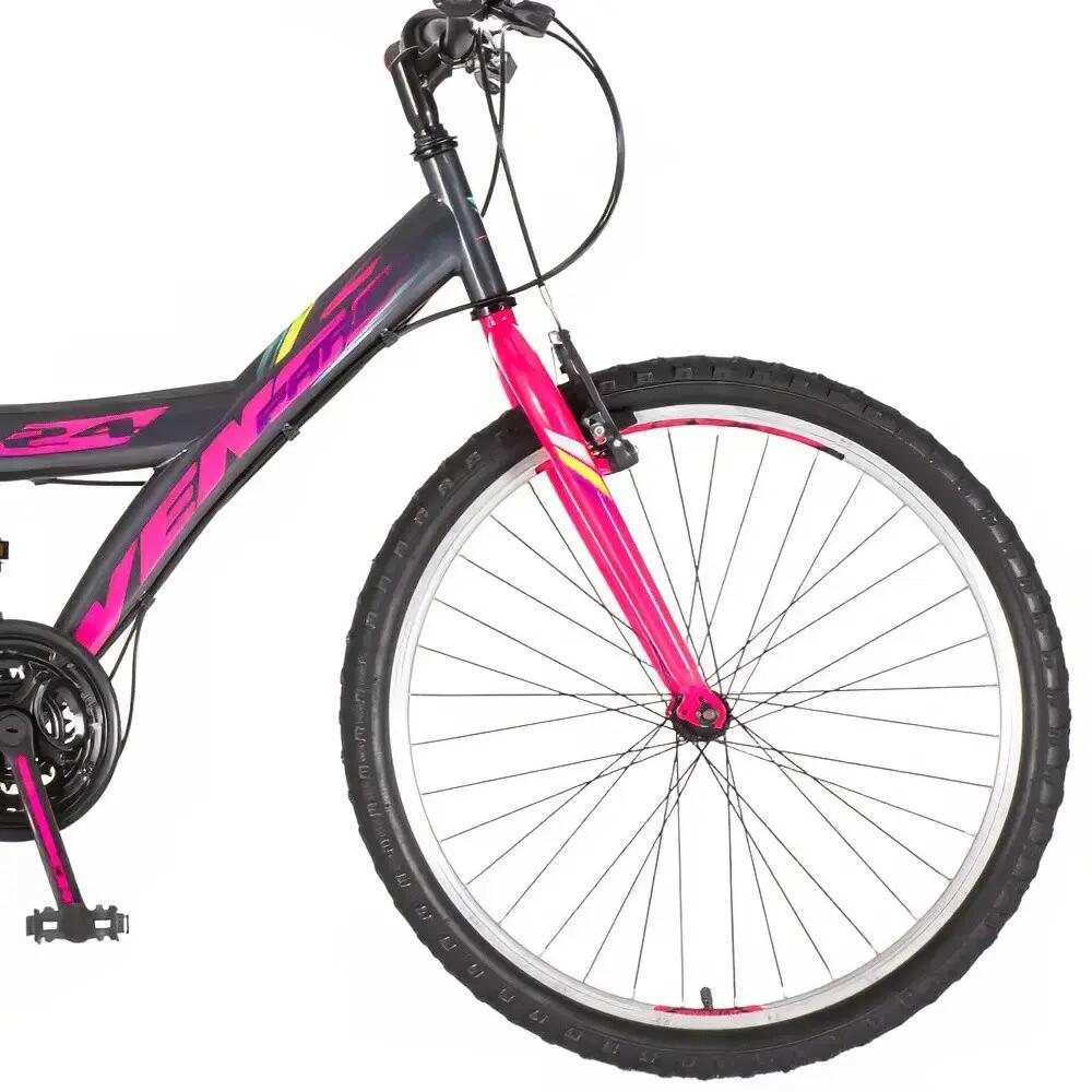 Explorer Parma 24 gyerek kerékpár grafit-pink 7/7