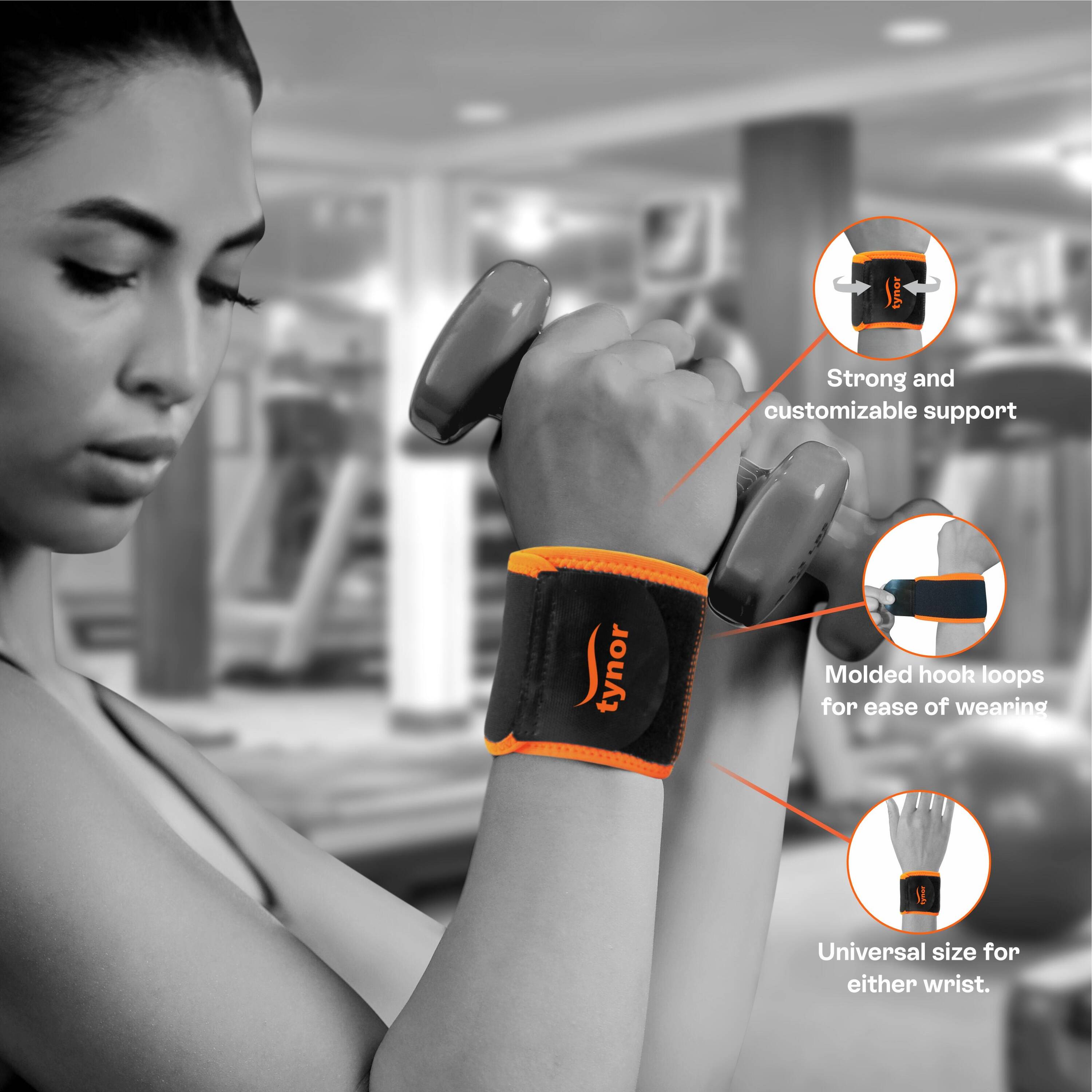 TYNOR WRIST SUPPORT (NEO) N.O -  2