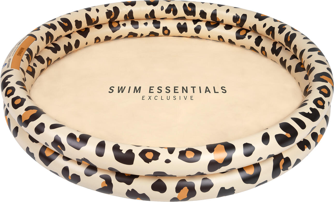 SWIM ESSENTIALS Baby zwembad panterprint beige 100x15 cm