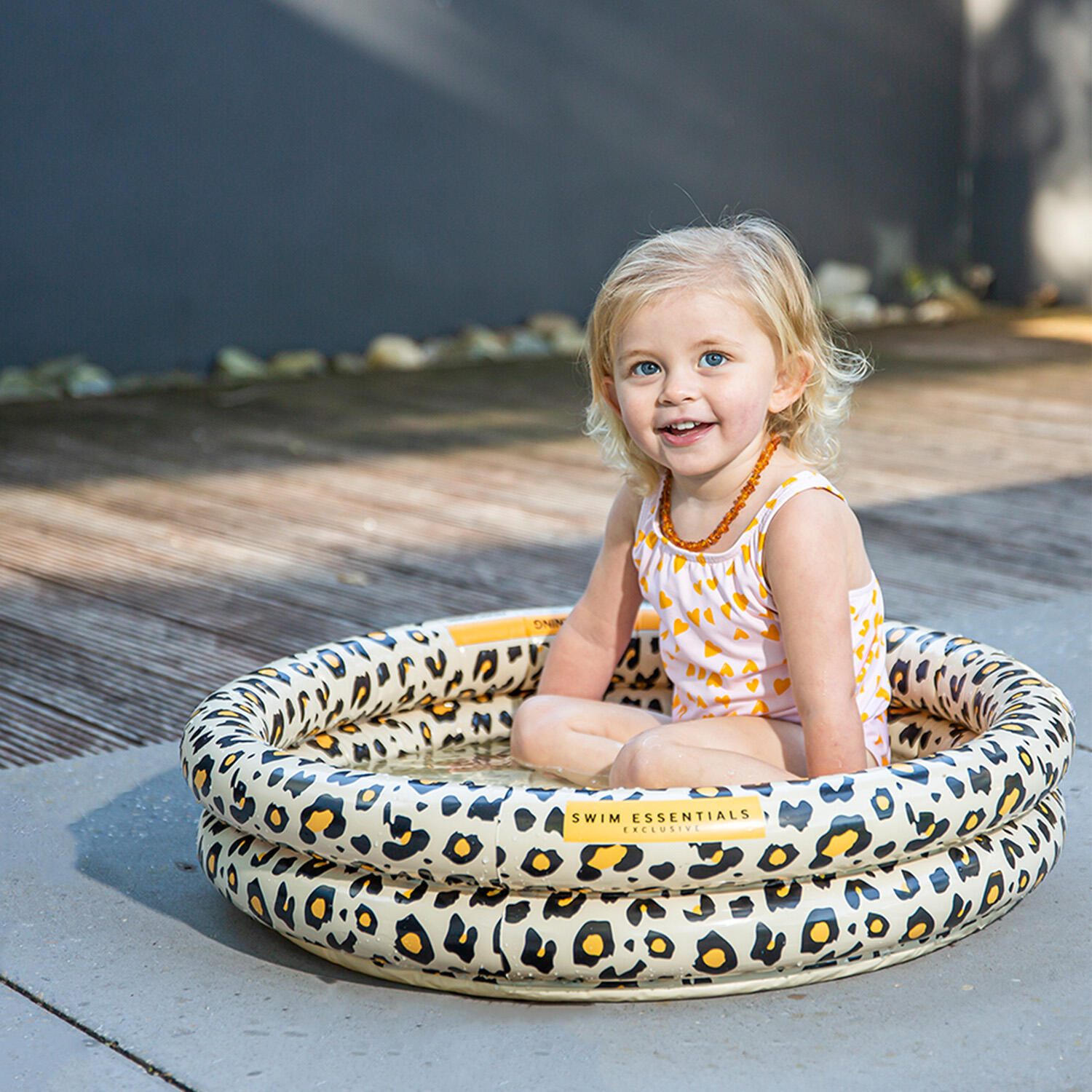 Piscina per bambini 60cm Beige Leopard