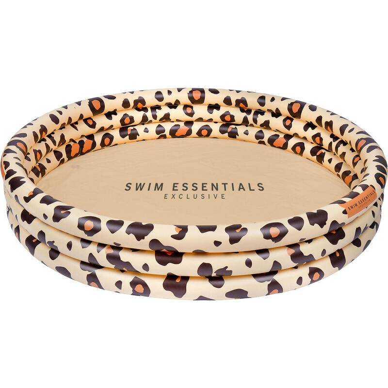Schwimmen  Baby Pool 150cm  Beige Leopard