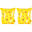 Swim Essentials Arm Bands - Yellow - Circus