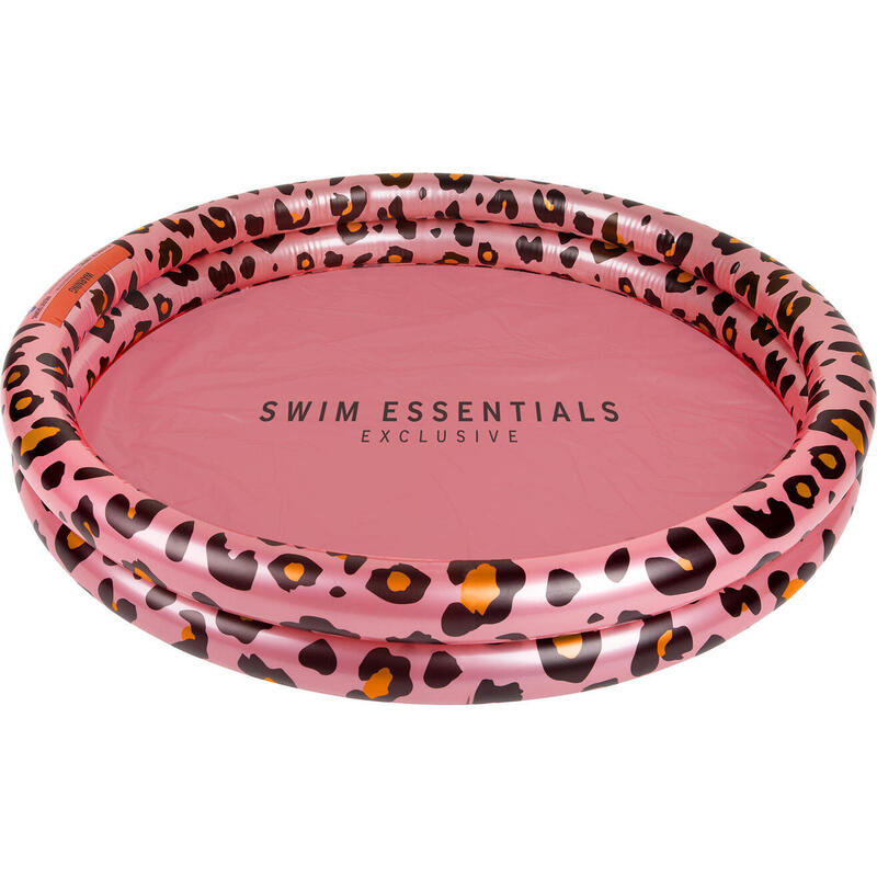 Schwimmen  Baby Pool 100cm  Rose Gold Leopard