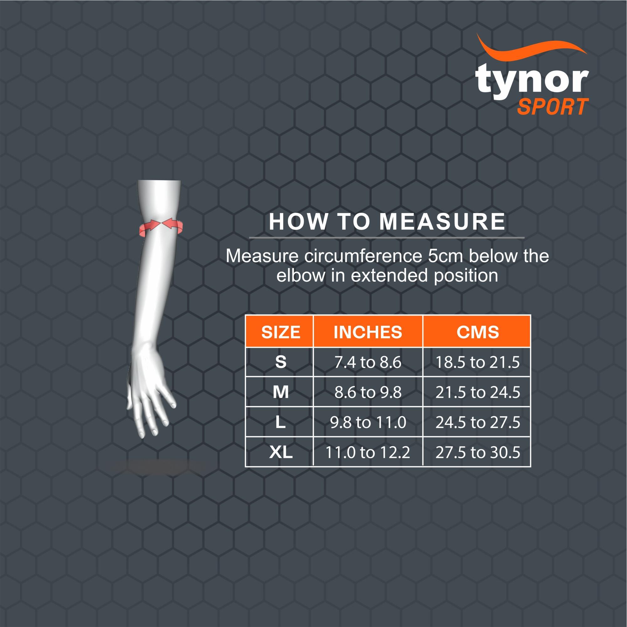 Tynor Elbow Support Air Pro is a designer elbow support which provides compression and support around the elbow joint during sports like golf, javelin and racquet games etc.