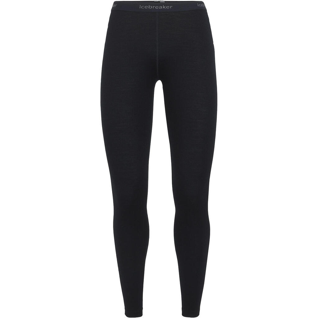 Icebreaker Women's Merino 260 Thermal Leggings, black