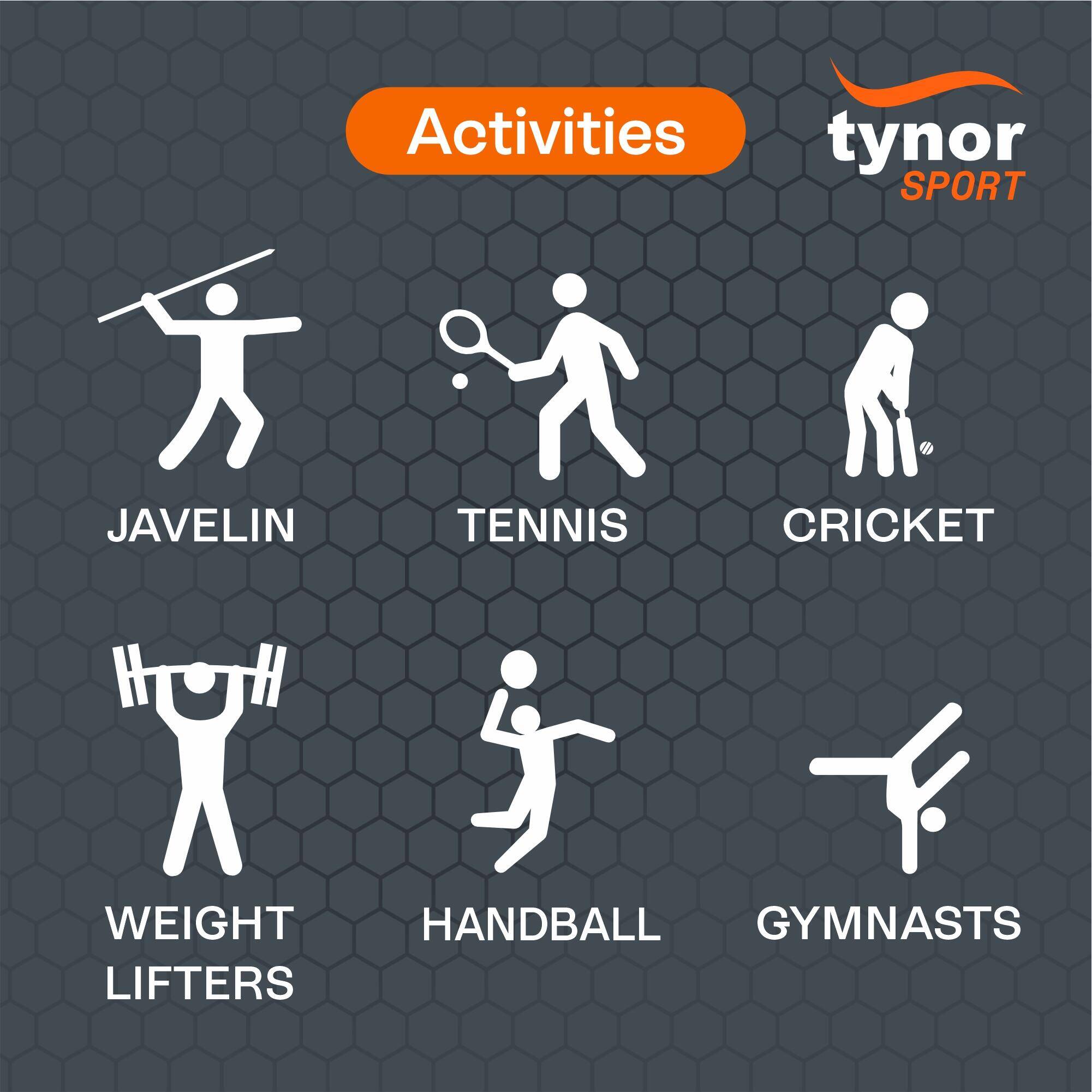 Tynor Shoulder Support Double Lock (Neo) is designed to prevent injuries and to support shoulder in overhead throwing movements of sports. -  3