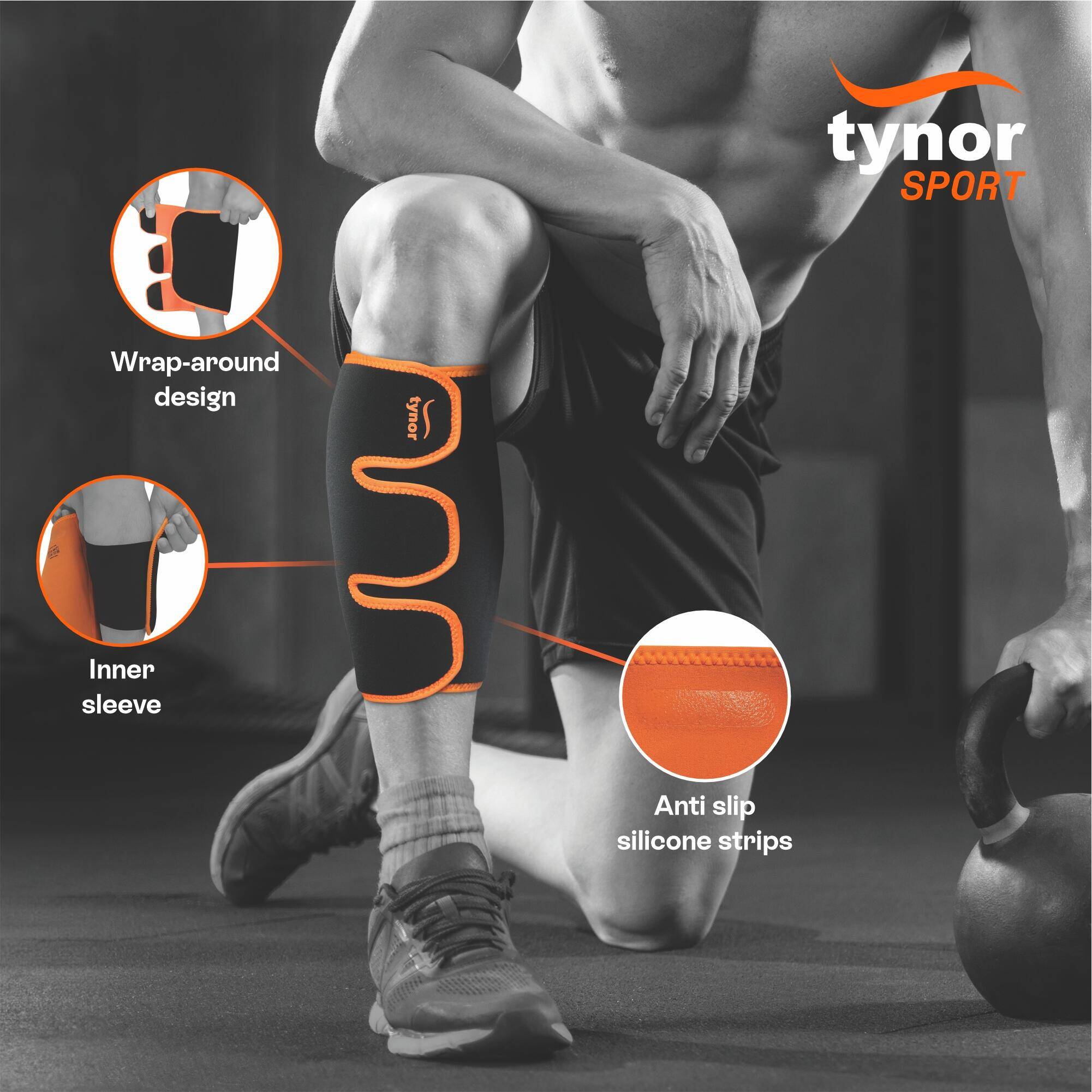 TYNOR SHIN & CALF SUPPORT NEO N.O -  2