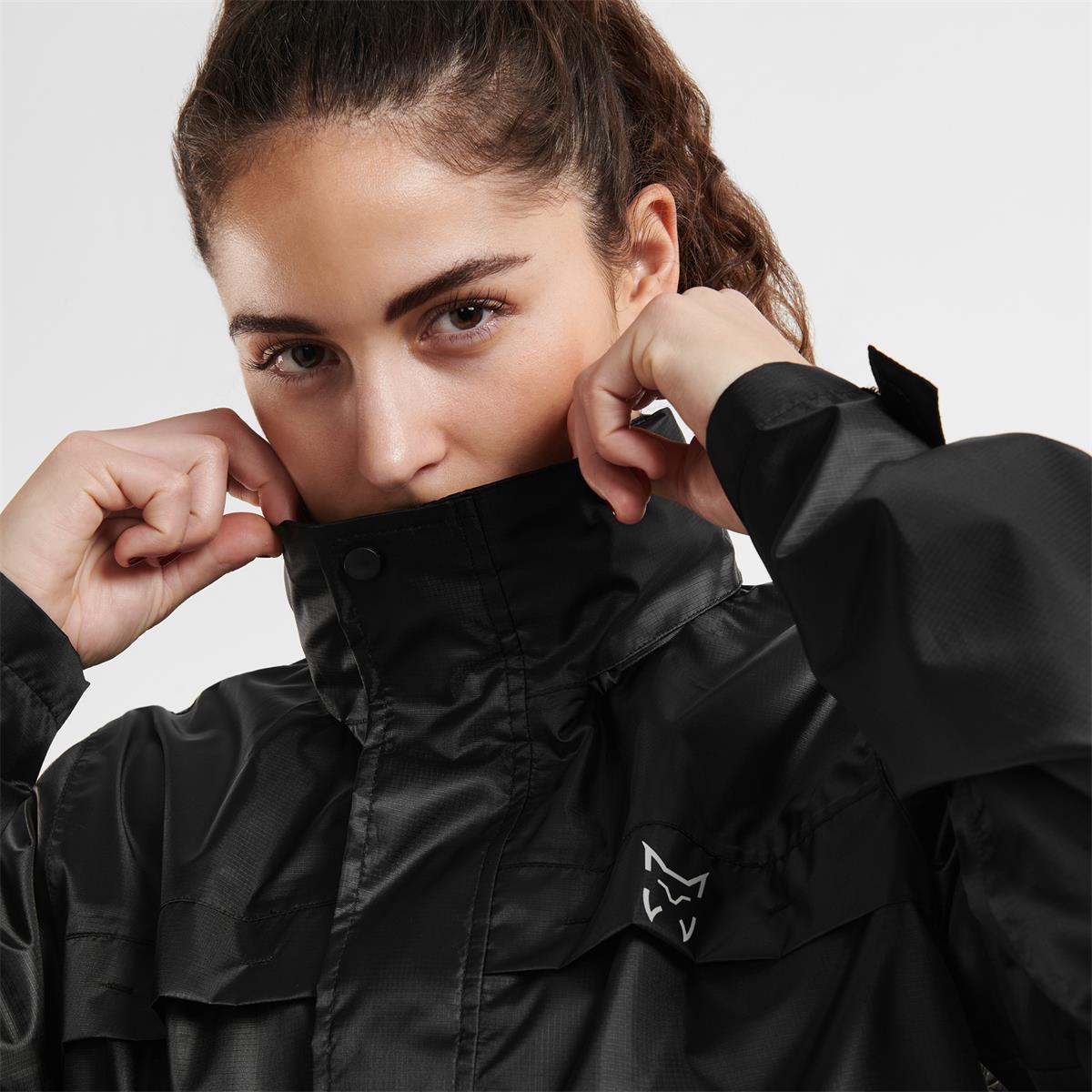 Chubasquero Senderismo en la naturaleza Mujer ALTUS RODAS W  BLACK 6/6
