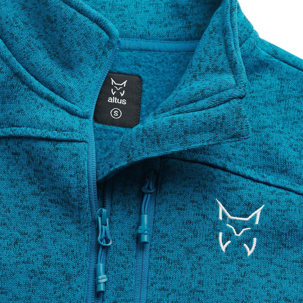 Chaqueta Trekking de montaña  Mujer ALTUS ODYSSEY W I30 BLUE 3/4