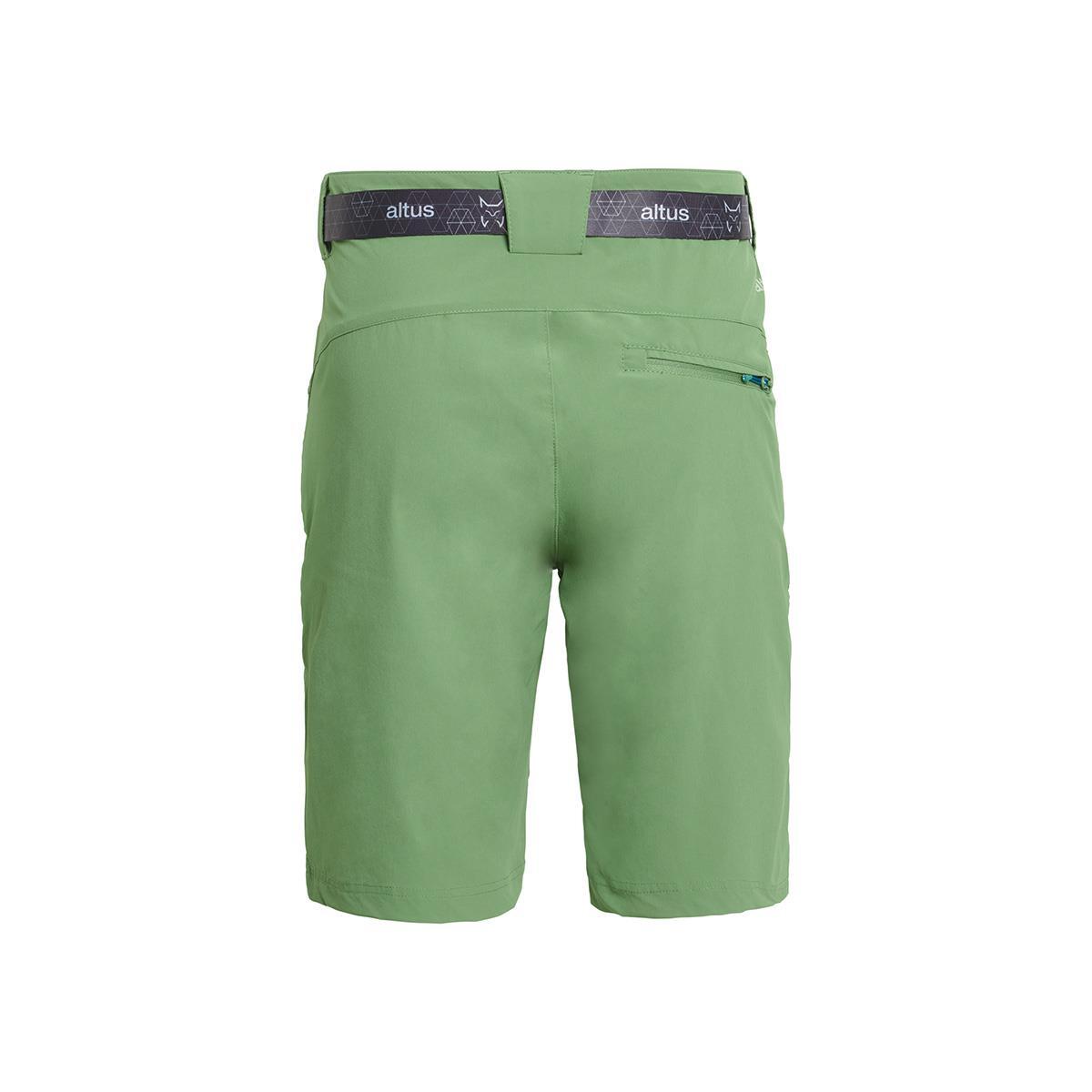 Pantalones cortos Trail Hombre ALTUS TAUPO I30 GREEN  elástico 2/6