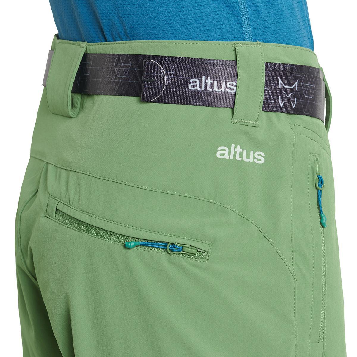 Pantalones cortos Trail Hombre ALTUS TAUPO I30 GREEN  elástico 4/6